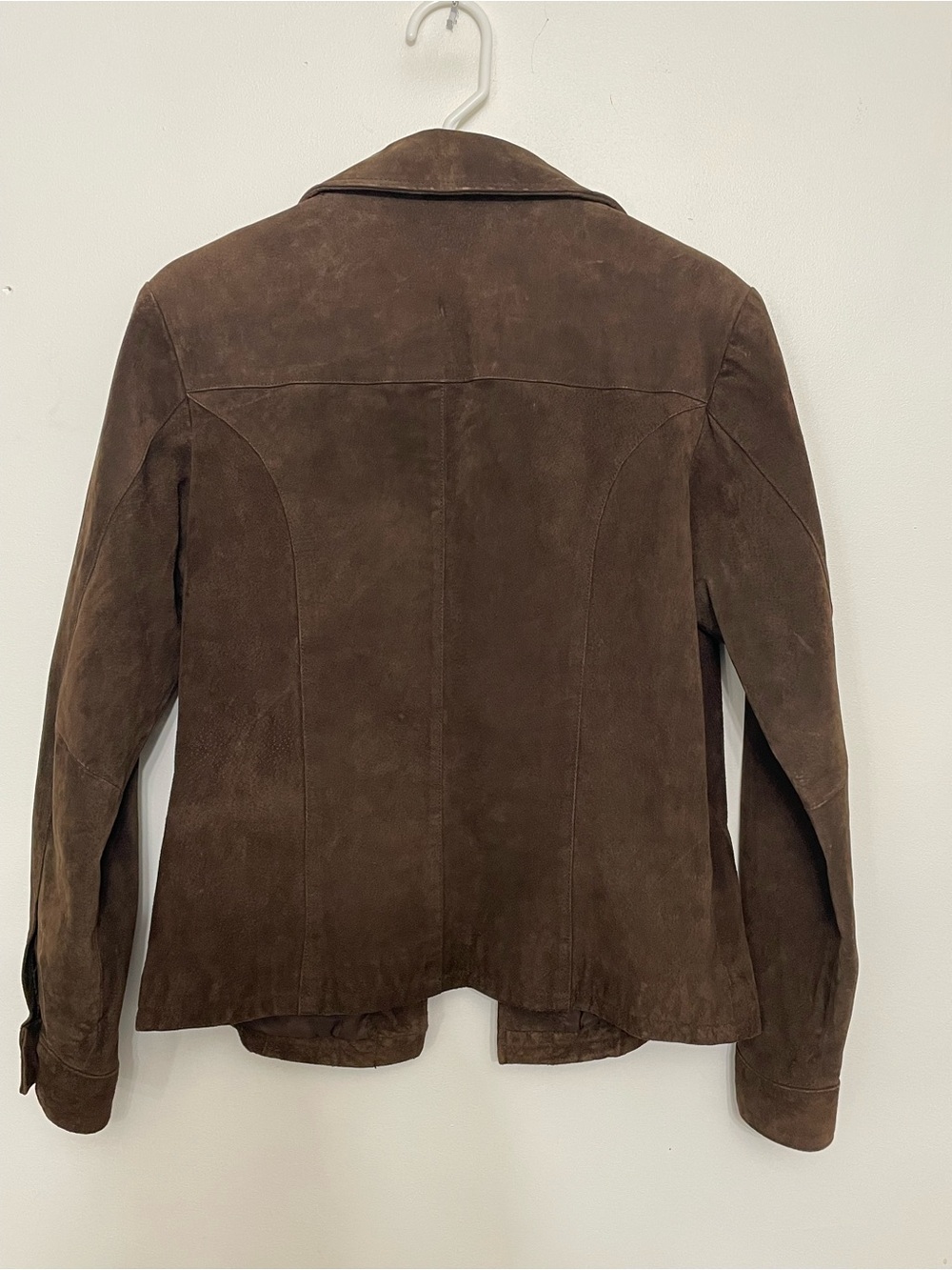 Wilson Brown Suede Leather Jacket - Picture 9 of 12